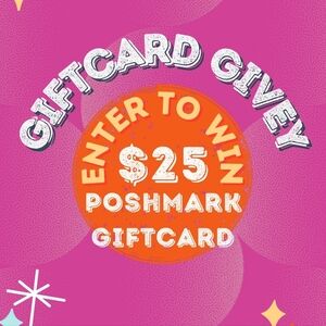 Giveaway Listing For $25 Poshmark GIFTCARD!